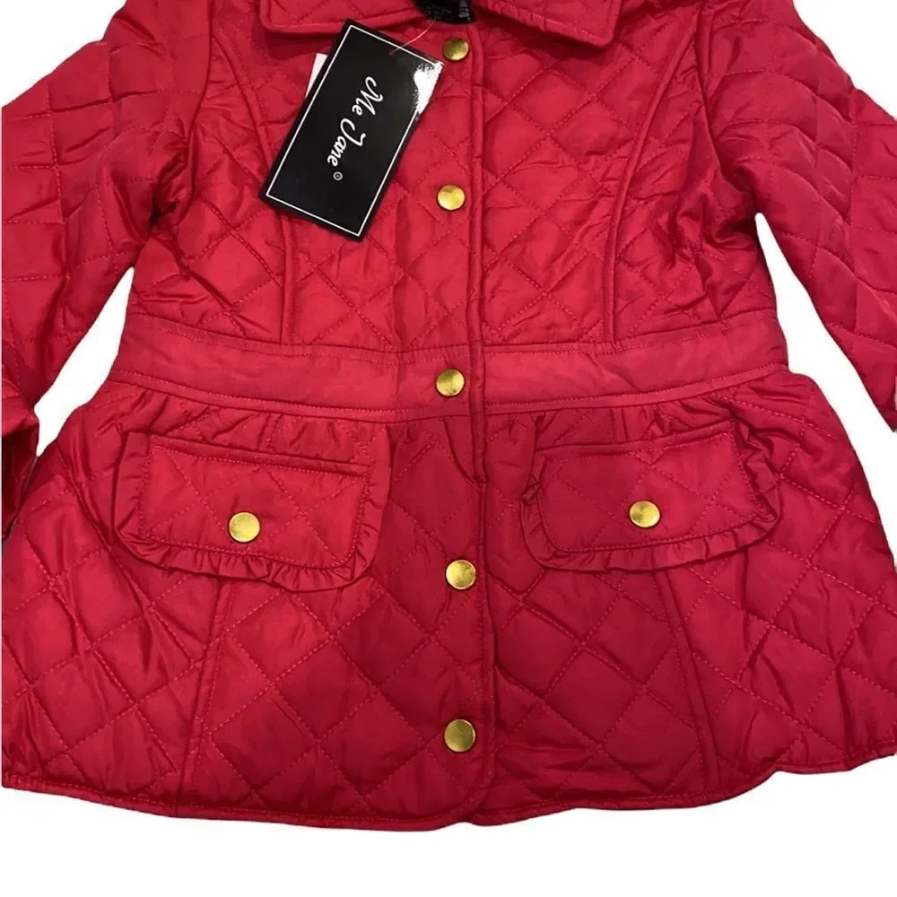 🔥Me jane jacket girl pink kids sz 6X New
